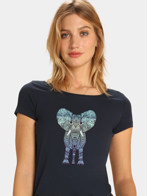 T-shirt Donna - ELEPHANT MINT - Kiabi