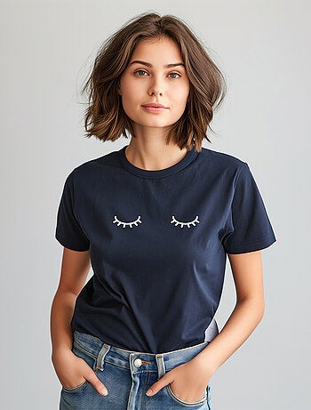 T-shirt Donna - EYES CLOSED