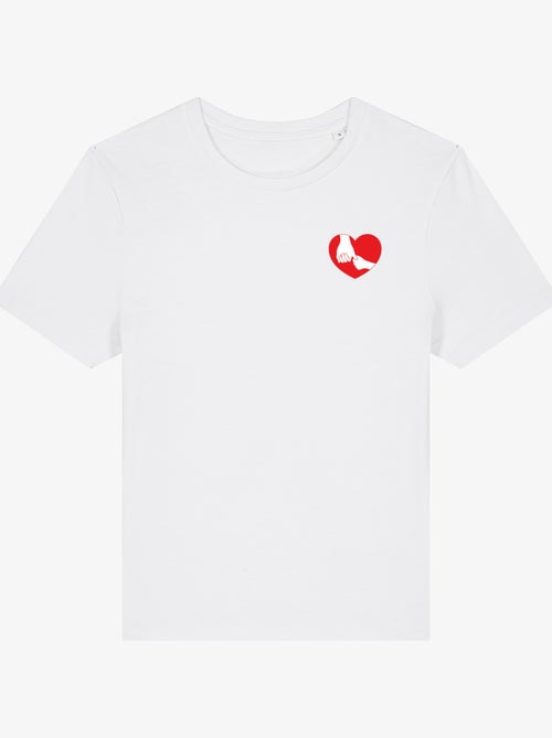 T-shirt Donna - FAMILLE CŒUR - Kiabi