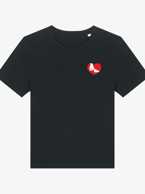 T-shirt Donna - FAMILLE CŒUR - Kiabi