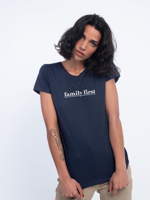 T-shirt Donna - FAMILY FIRST - Kiabi