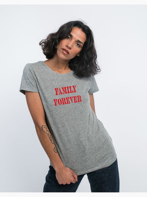T-shirt Donna - FAMILY FOREVER - Kiabi
