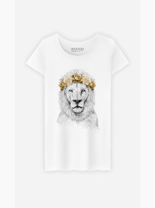 T-shirt Donna - FESTIVAL LION AUTUMN - Kiabi
