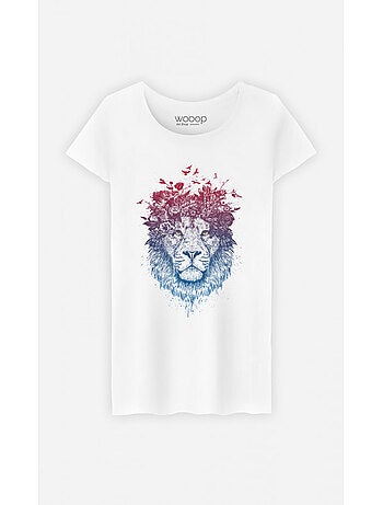 T-shirt Donna - FLORAL LION