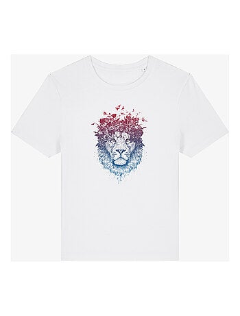 T-shirt Donna - FLORAL LION