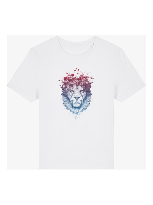 T-shirt Donna - FLORAL LION - Kiabi
