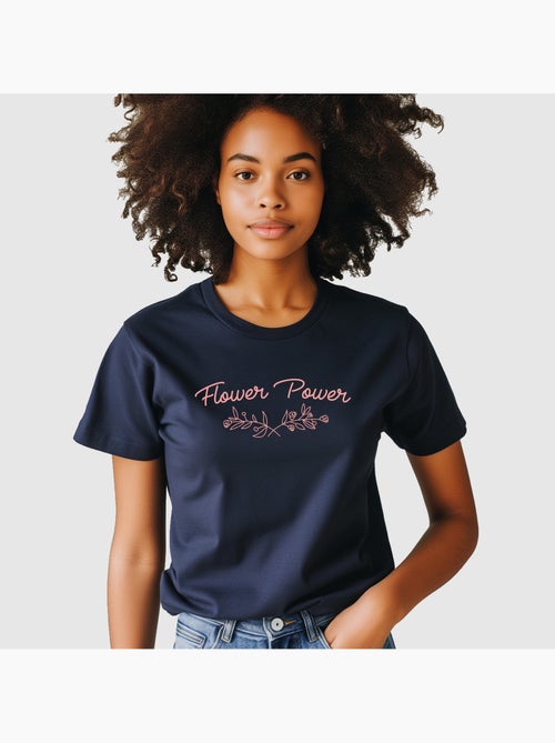 T-shirt Donna - FLOWER-POWER - Kiabi