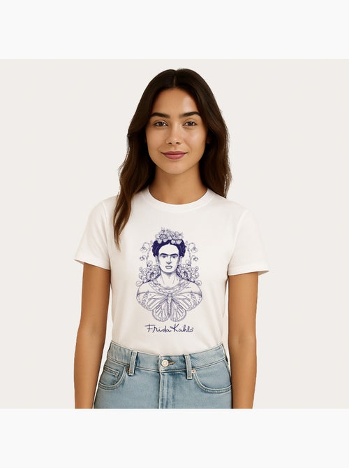 T-shirt Donna - FRIDA KAHLO BUTTERFLY - Kiabi