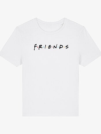 T-shirt Donna - FRIENDS LOGO BLACK