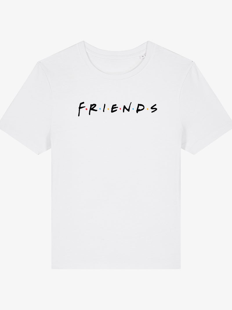 T-shirt Donna - FRIENDS LOGO BLACK Bianco - Kiabi