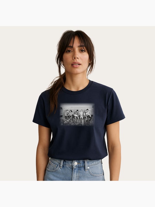 T-shirt Donna - FRIENDS OFFICIAL LUNCH ATOP A SKYSCRAPER - Kiabi