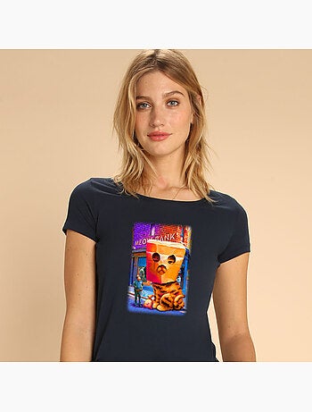 T-shirt Donna - GIANT CAT ROBBERY