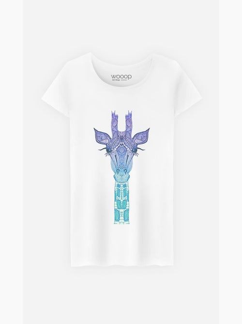 T-shirt Donna - GIRAFFE MINT - Kiabi