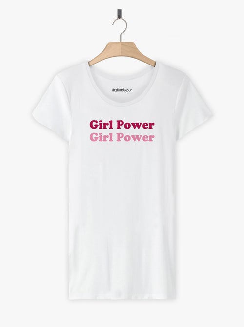T-shirt Donna - GIRL POWER - Kiabi