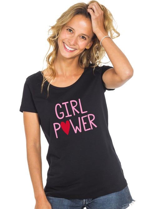 T-shirt Donna - GIRL POWER MPT - Kiabi