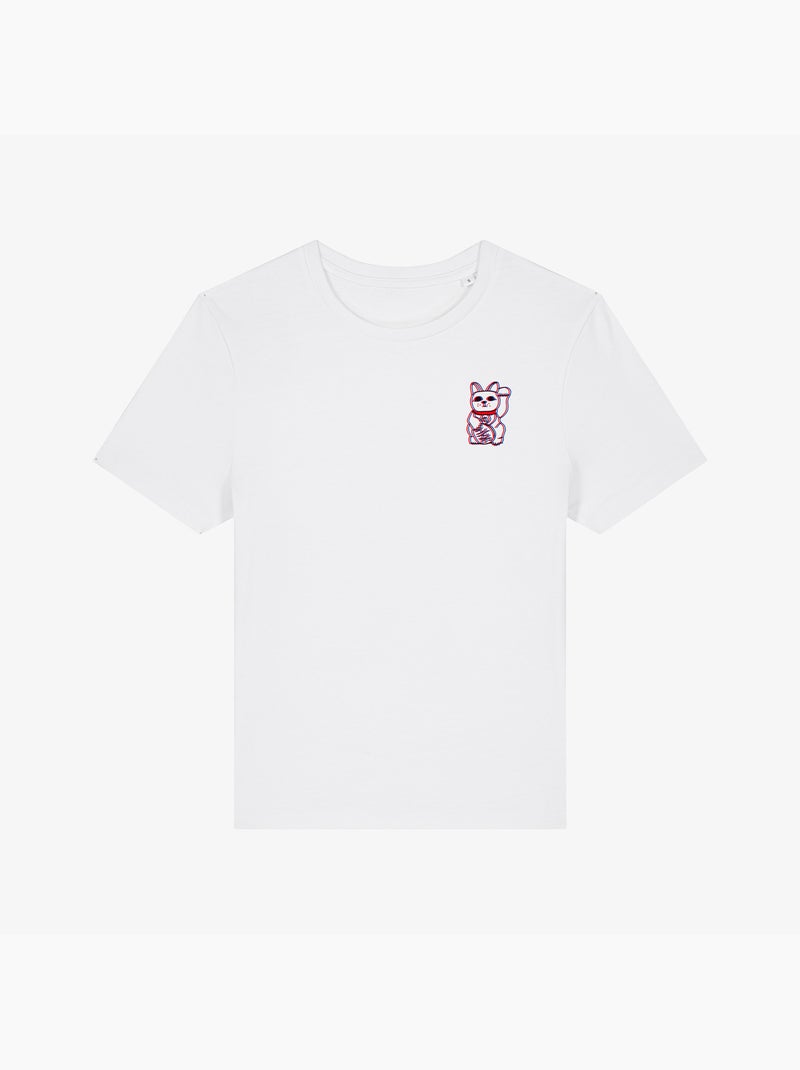T-shirt Donna - GLITCH CAT Bianco - Kiabi