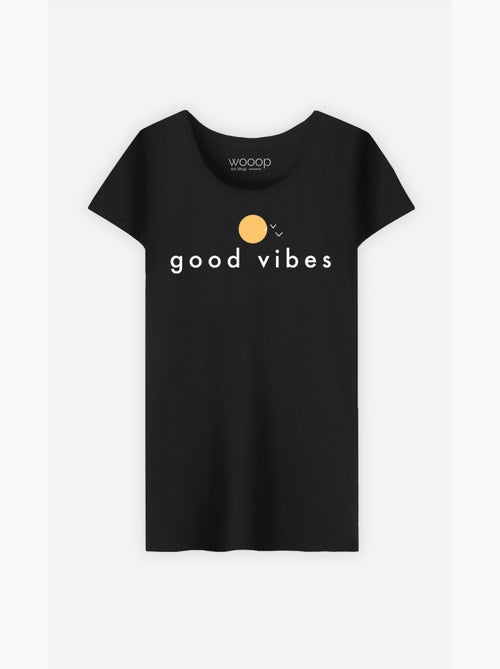 T-shirt Donna - GOOD VIBES - Kiabi