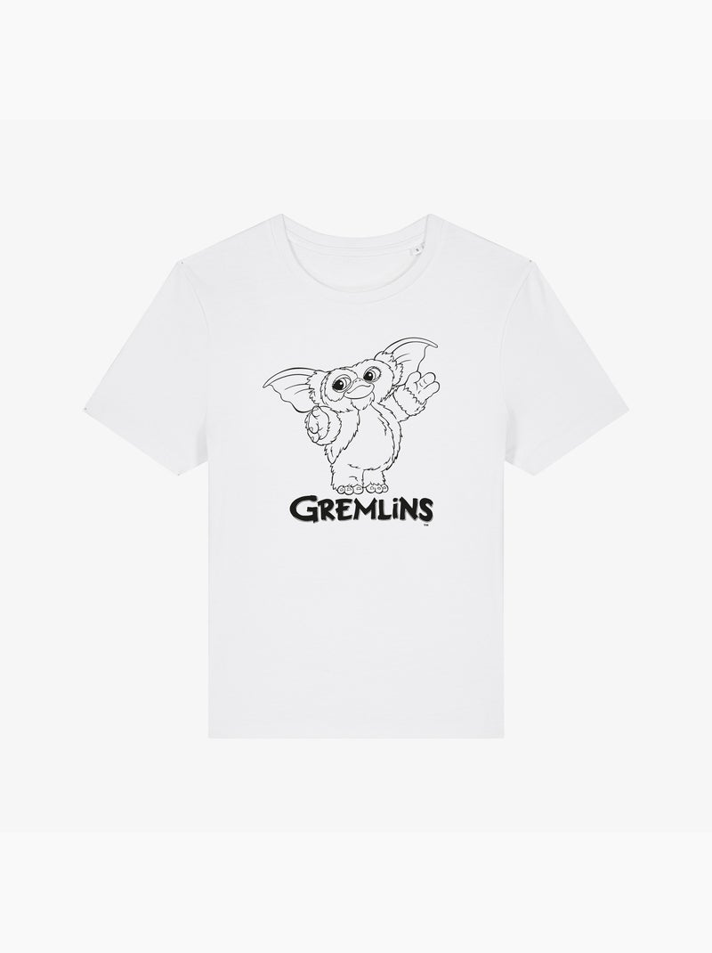 T-shirt Donna - GREMLINS 4 Bianco - Kiabi