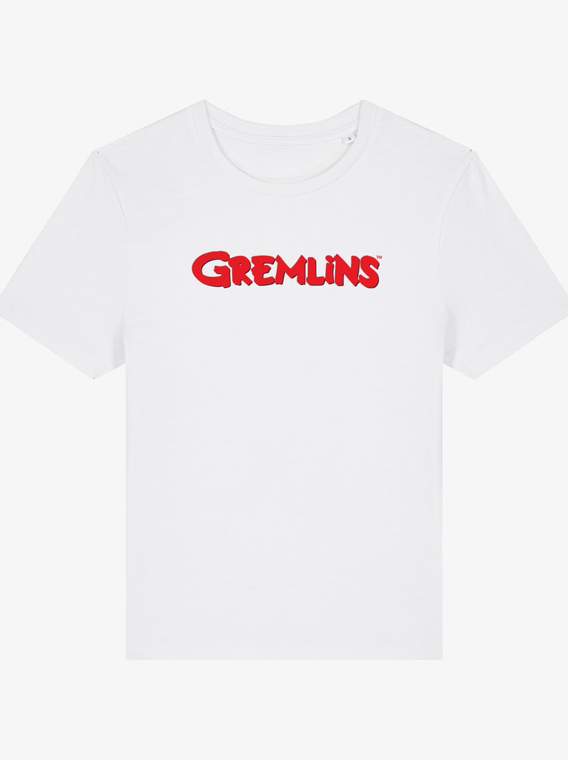 T-shirt Donna - GREMLINS LOGO Bianco - Kiabi