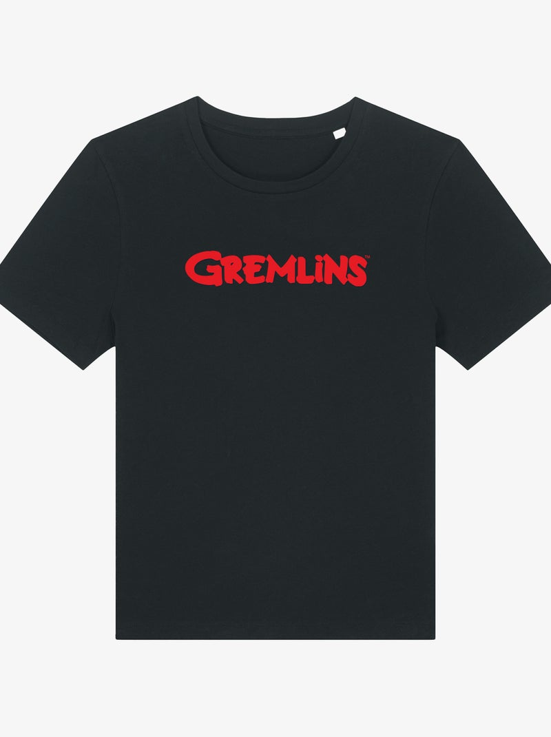 T-shirt Donna - GREMLINS LOGO Nero - Kiabi