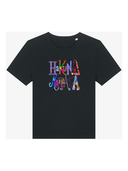 T-shirt Donna - HAKUNA MATATA COLOR - Kiabi