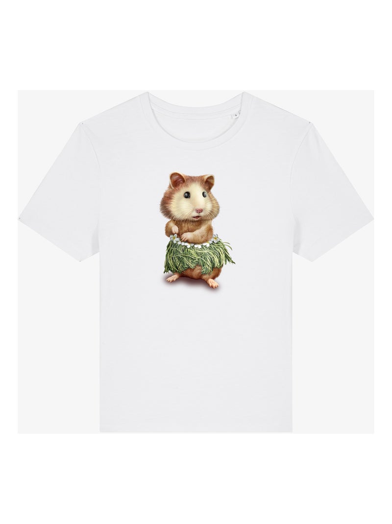 T-shirt Donna - HAMSTER HULA Bianco - Kiabi