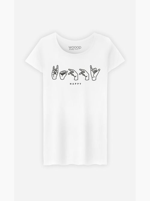 T-shirt Donna - HAPPY - Kiabi