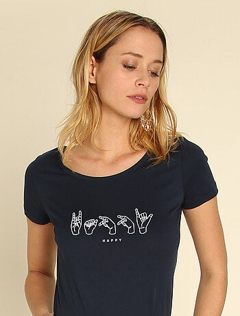 T-shirt Donna - HAPPY