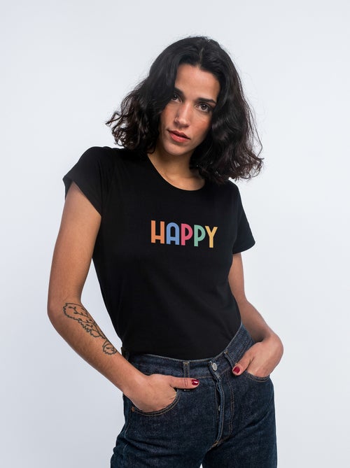 T-shirt Donna - HAPPY COLORÉ - Kiabi