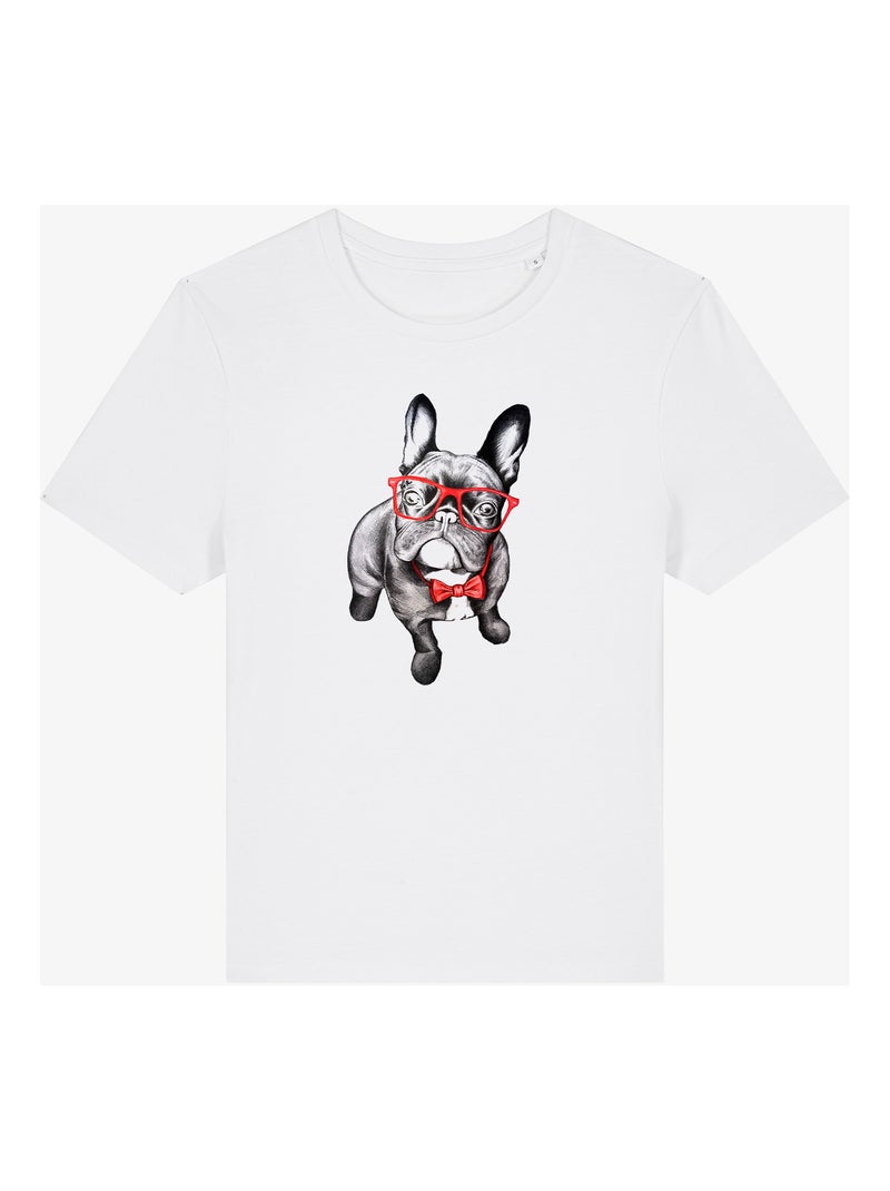 T-shirt Donna - HAPPY DOG Bianco - Kiabi