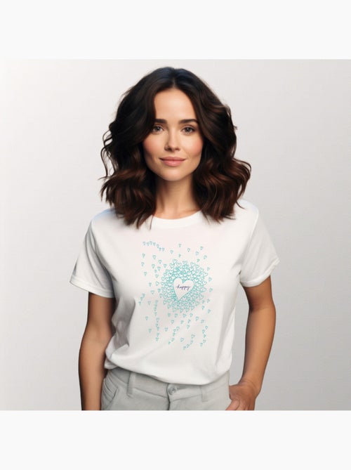T-shirt Donna - HAPPY HEARTS - Kiabi