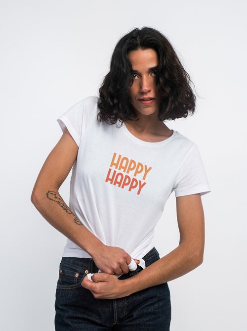 T-shirt Donna - HAPPY MPT - Kiabi