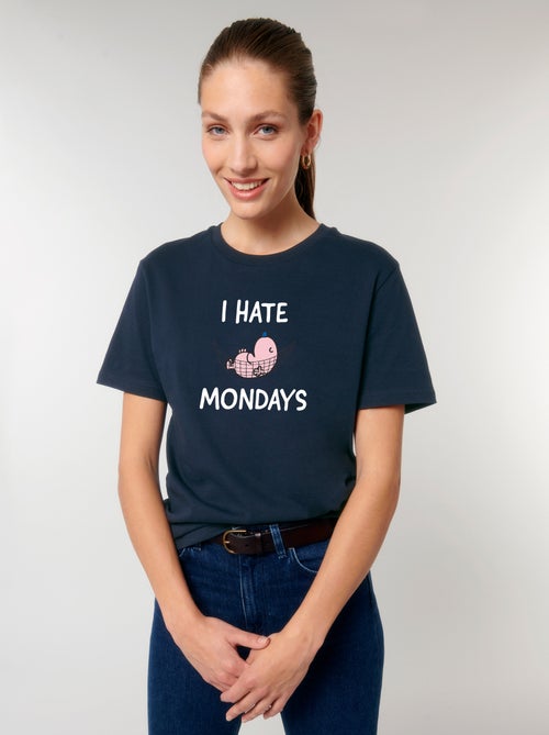 T-shirt Donna - I HATE MONDAYS - Kiabi