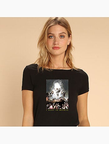 T-shirt Donna - I WANT TO BELIEVE