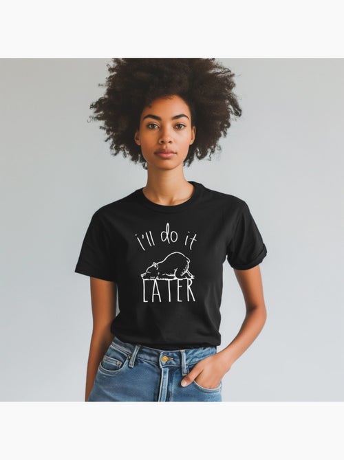 T-shirt Donna - I'LL DO IT LATER - Kiabi