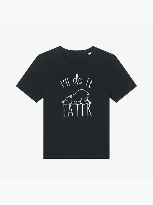 T-shirt Donna - I'LL DO IT LATER - Kiabi