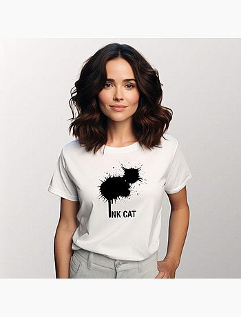 T-shirt Donna - INK CAT