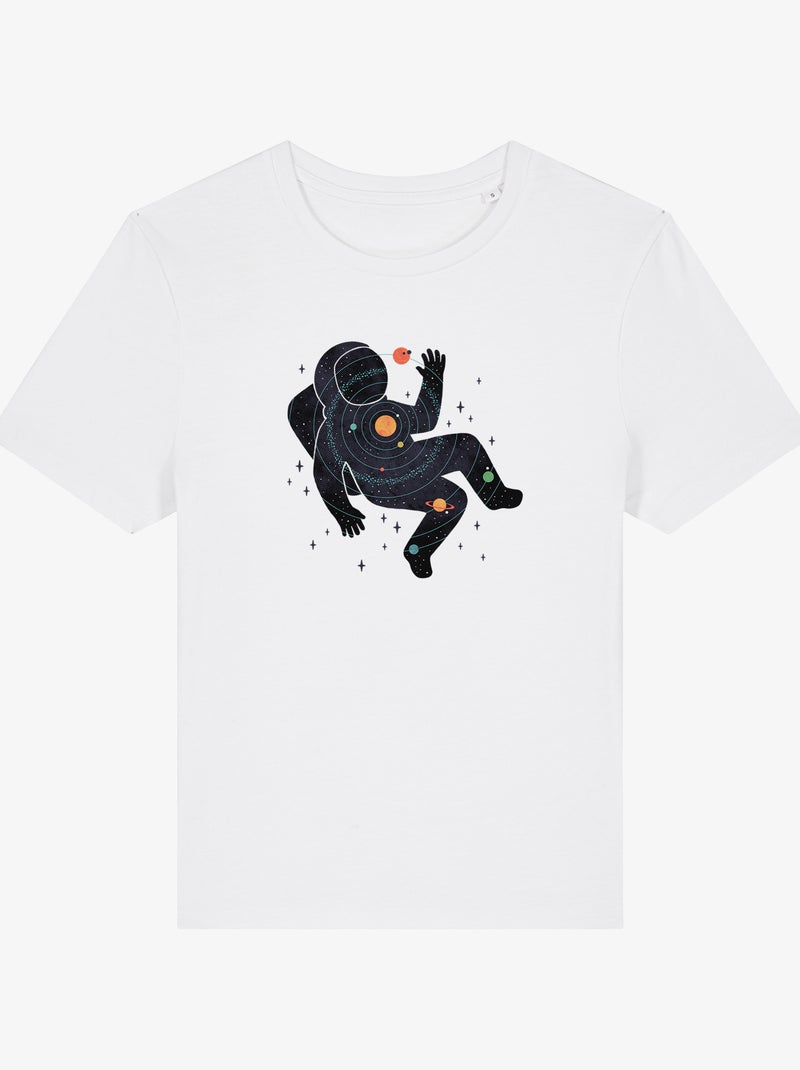 T-shirt Donna - INNER SPACE Bianco - Kiabi