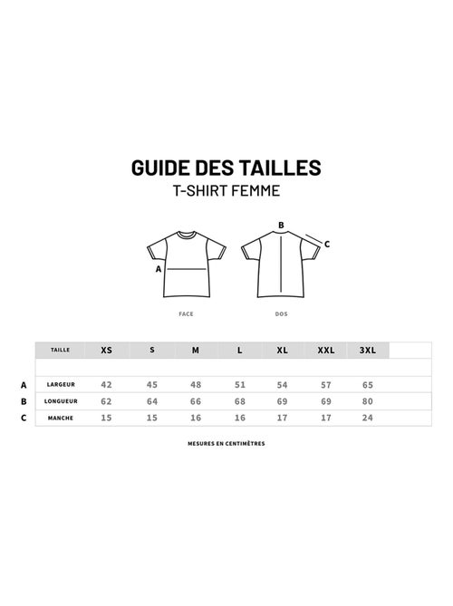 T-shirt Donna - INNER SPACE SQUARE - Kiabi