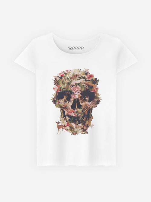 T-shirt Donna - JUNGLE SKULL - Kiabi