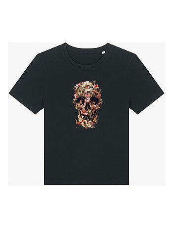 T-shirt Donna - JUNGLE SKULL