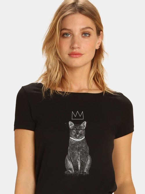 T-shirt Donna - KING OF EVERYTHING - Kiabi