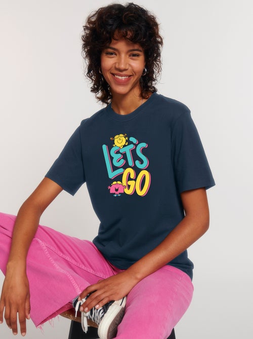 T-shirt Donna - LETS GO 1 - Kiabi