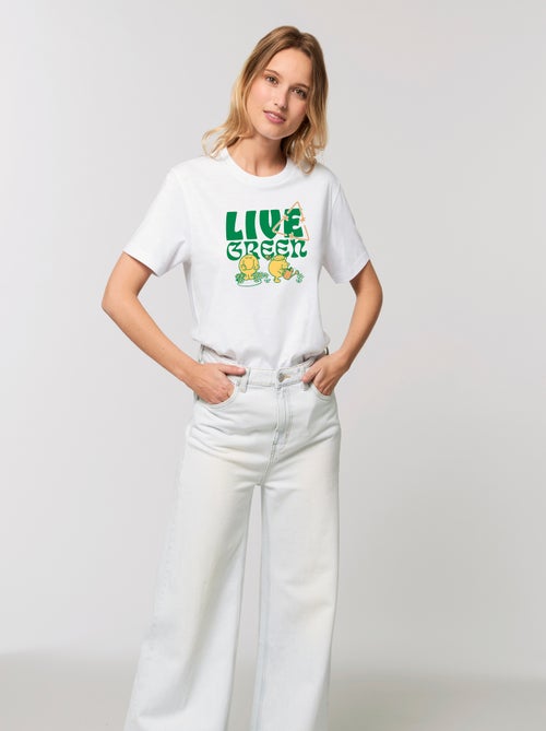 T-shirt Donna - LIVE GREEN - Kiabi