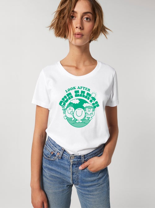 T-shirt Donna - LOOK AFTER OUR EARTH - Kiabi