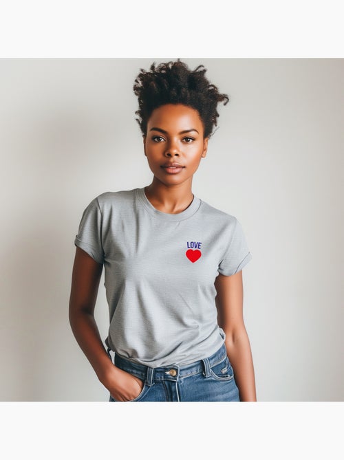 T-shirt Donna - LOVE CŒUR - Kiabi