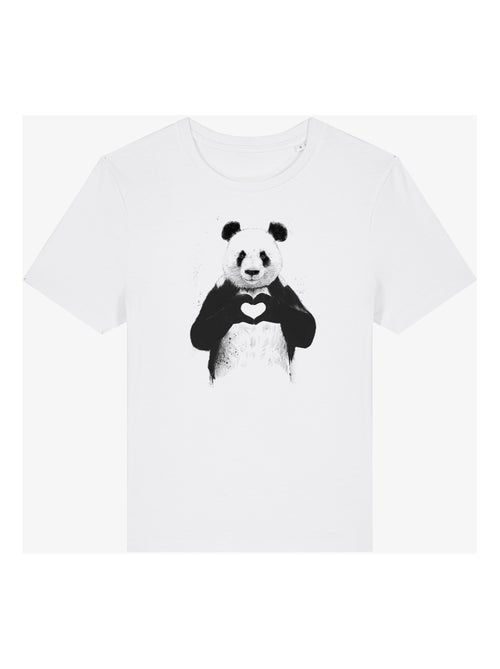 T-shirt Donna - LOVE PANDA - Kiabi