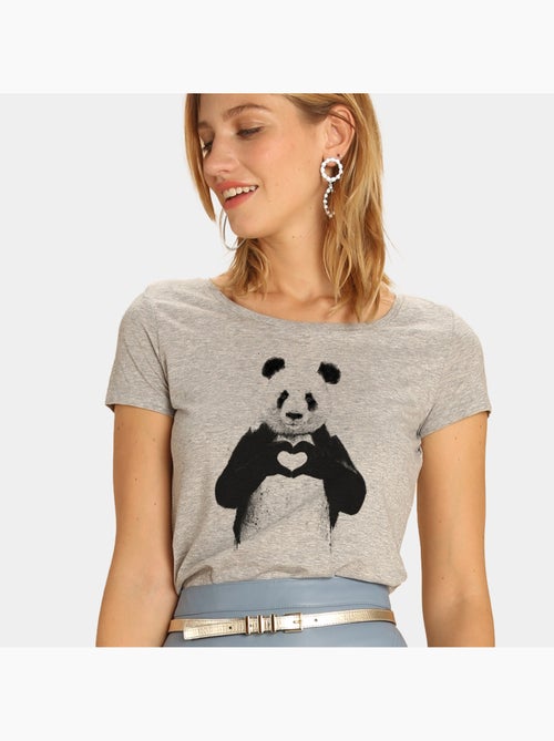 T-shirt Donna - LOVE PANDA - Kiabi