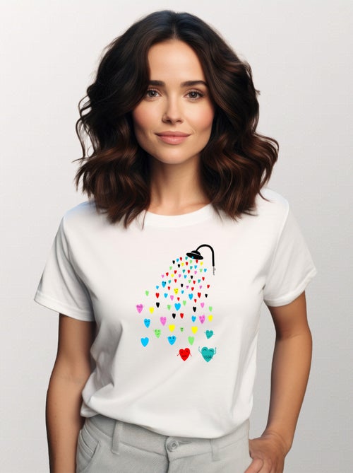 T-shirt Donna - LOVE SHOWER - Kiabi