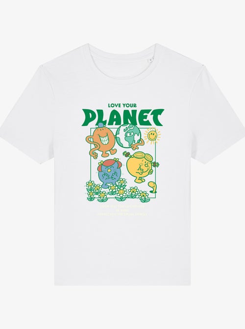 T-shirt Donna - LOVE YOUR PLANET - Kiabi